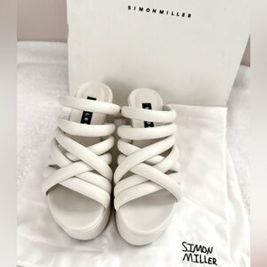 Simon Miller Maze cushioned strappy high platform sandals EU 37